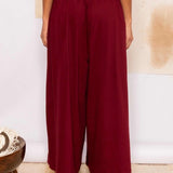 Calça Pantalona de Malha