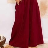 Calça Pantalona de Malha