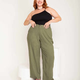 Calça Reta Alfaiataria Feminina