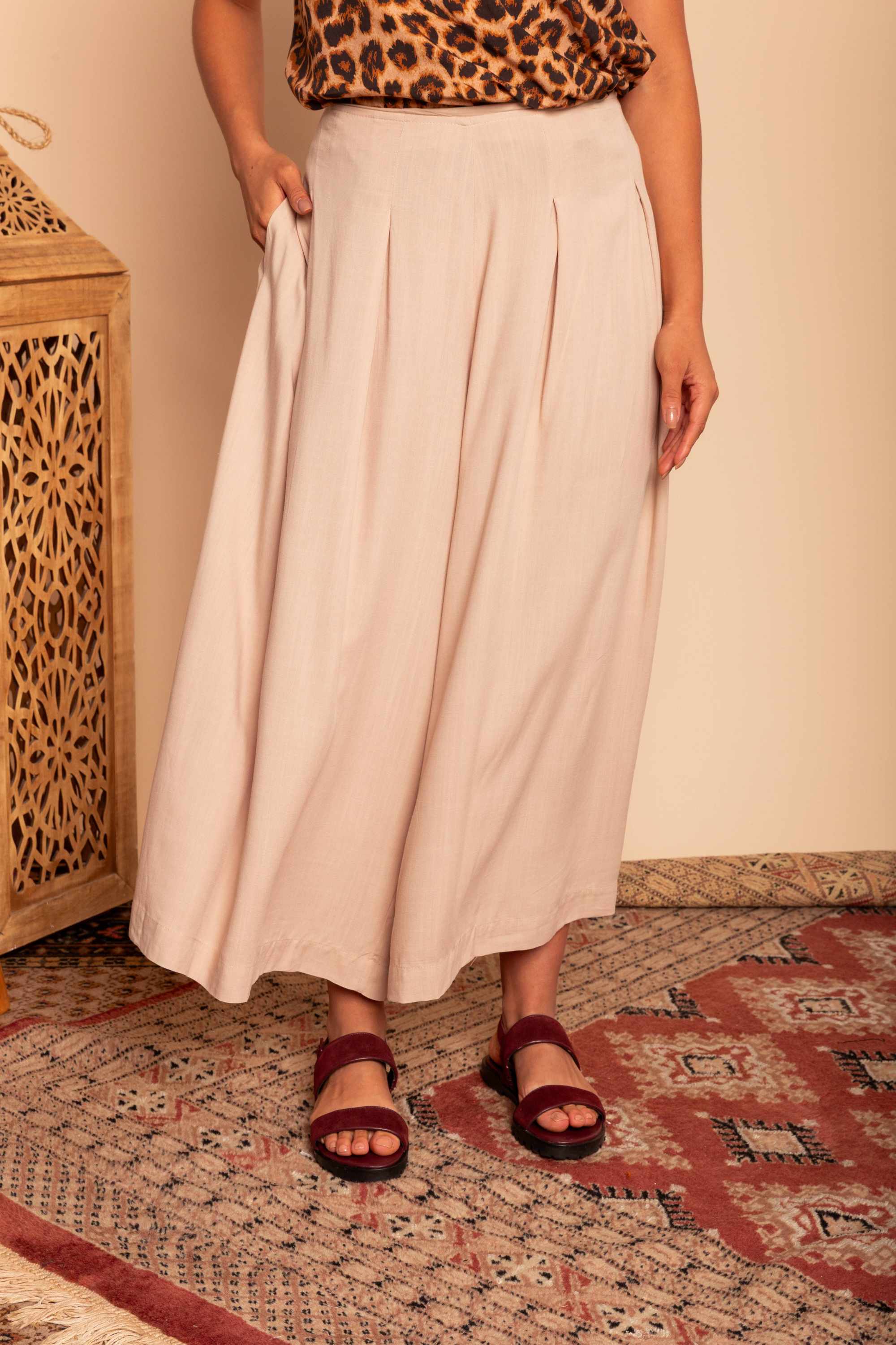 Calça Saia Alfaiataria