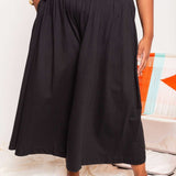 Calça Saia de Malha - Preto - Uhnika