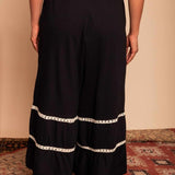 Calça Saia de Malha Nômade - Preto - Uhnika