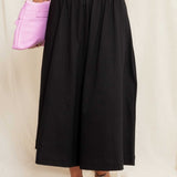 Calça Saia de Malha - Preto - Uhnika