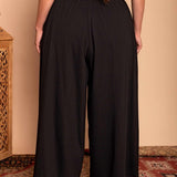 Calça Pantalona de Malha