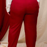 Calça Skinny de Linho