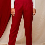 Calça Skinny de Linho