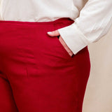 Calça Skinny de Linho