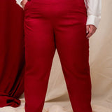 Calça Skinny de Linho