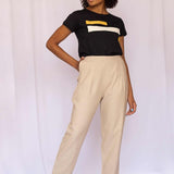 Calça Skinny de Linho