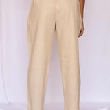 Calça Skinny de Linho