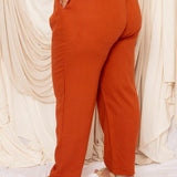 Calça Skinny de Linho