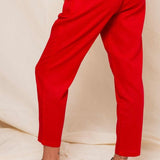 Calça Skinny de Linho