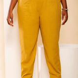 Calça Skinny de Linho
