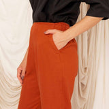 Calça Skinny de Linho