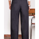 Calça Wide Leg Moletinho com Cinto - Preto - Uhnika