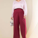 Camisa Gola V Feminina - Rosa - Uhnika