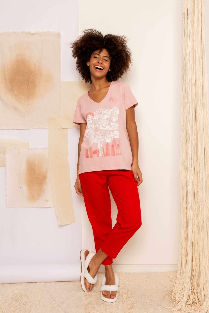 Camiseta San Francisco - Rosa - Uhnika