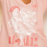 Camiseta San Francisco - Rosa - Uhnika