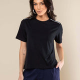 Camiseta Básica Visco Premium - Preto - Uhnika
