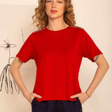 Camiseta Básica Visco Premium - Vermelho - Uhnika