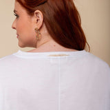 Camiseta Oversized de Malha