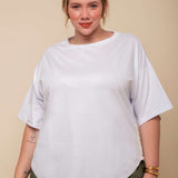 Camiseta Oversized de Malha