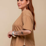 Camiseta Oversized de Malha