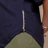 Camiseta Oversized de Malha