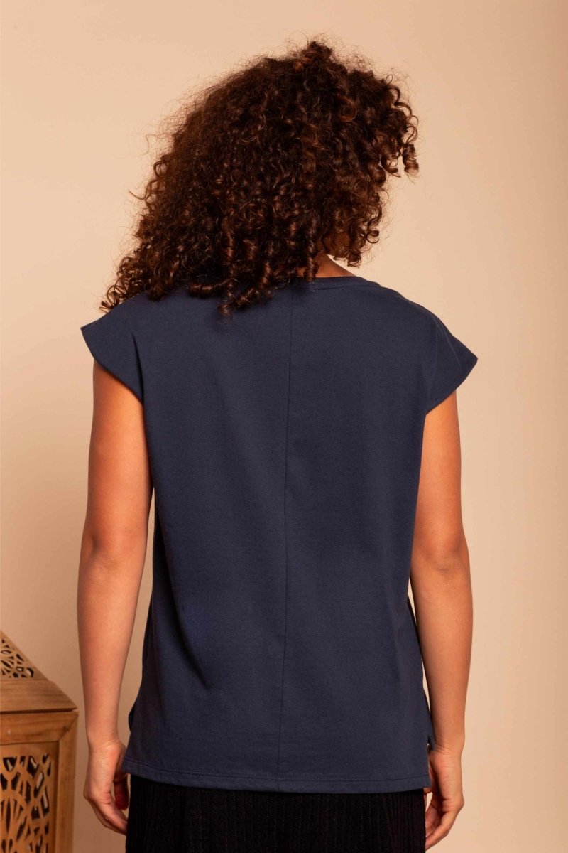 Regata Muscle Tee - Azul Marinho - Uhnika