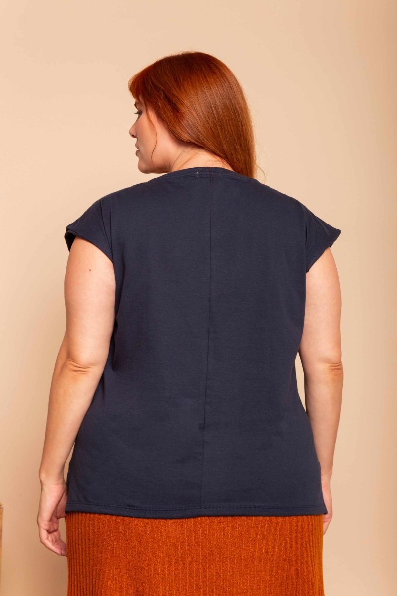 Regata Muscle Tee - Azul Marinho - Uhnika