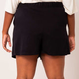 Shorts Saia de Viscose - Preto - Uhnika