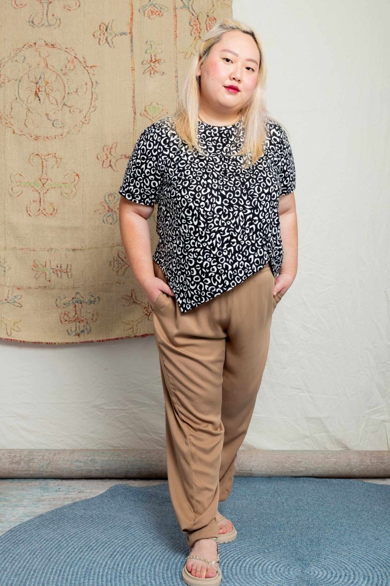 Calça de Viscose Jasmine - Capuccino - Uhnika