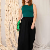 Calça Pantalona de Malha