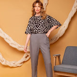 Calça Skinny de Linho