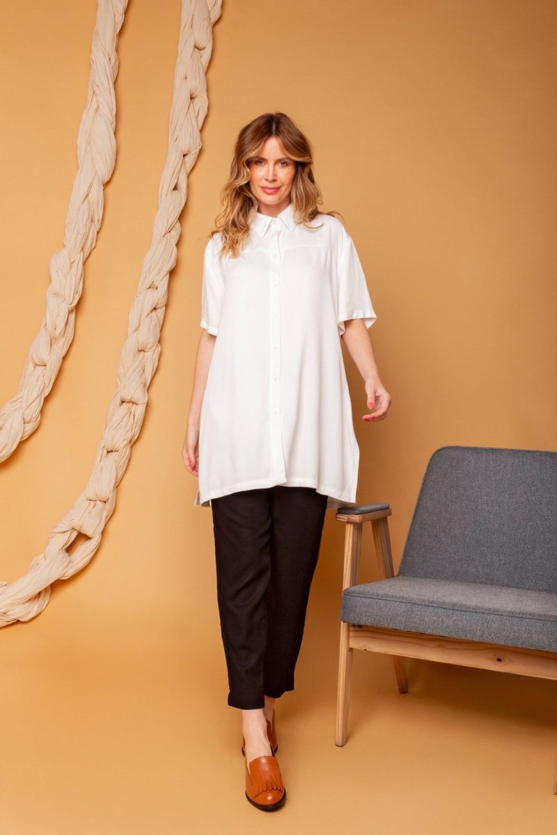 Camisa Oversized - Branco - Uhnika
