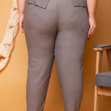 Calça Skinny de Linho