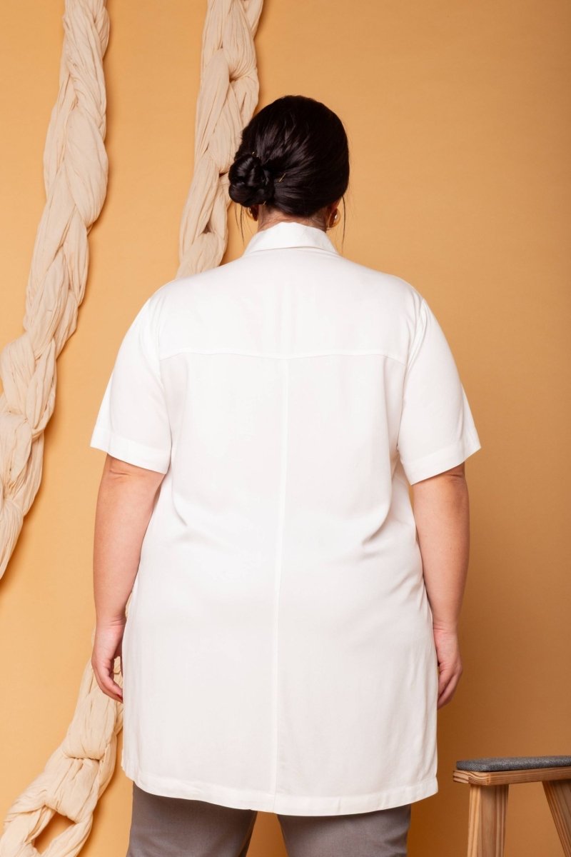 Camisa Oversized - Branco - Uhnika