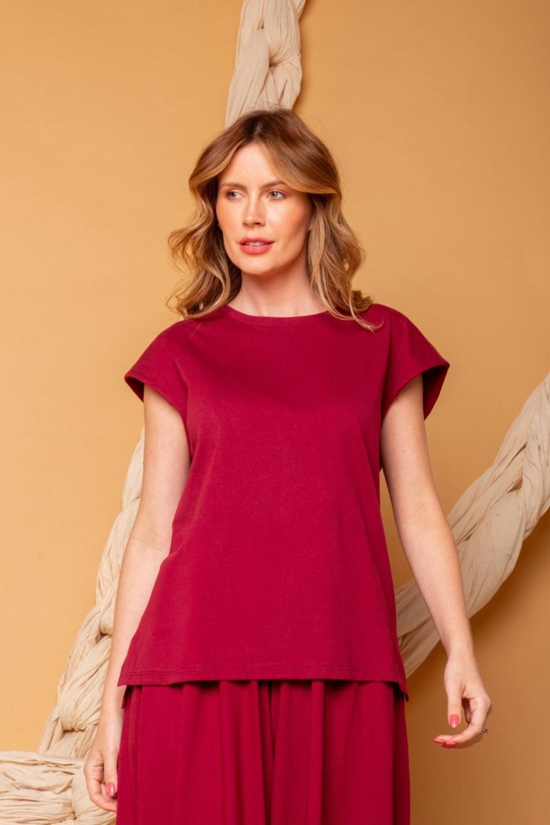 Regata Muscle Tee - Bordô - Uhnika