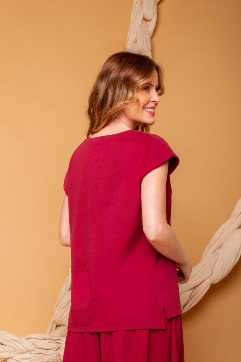 Regata Muscle Tee - Bordô - Uhnika