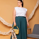 Blusa de Malha com Botões - Branco - Uhnika