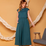 Blusa de Malha com Botões - Verde Aquático - Uhnika