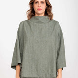 Moletom Gola Alta Oversized