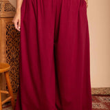 Calça Pantalona de Malha