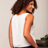 Regata Alfaiataria Gola V - Off White - Uhnika