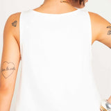 Regata Alfaiataria Gola V - Off White - Uhnika