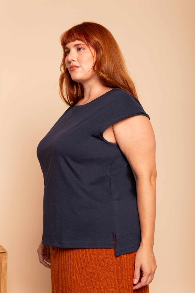 Regata Muscle Tee - Azul Marinho - Uhnika