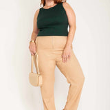 Regata Básica Feminina Slim Canelada - Verde - Uhnika