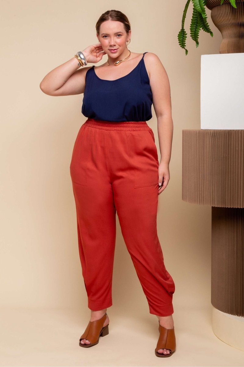 Regata de Viscose Chloe - Azul Marinho - Uhnika