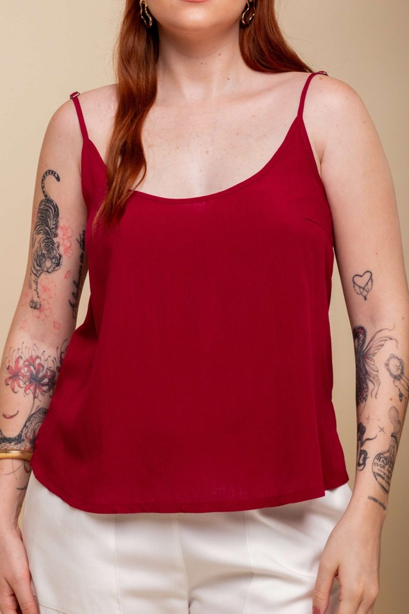 Regata de Viscose Chloe - Marsala - Uhnika
