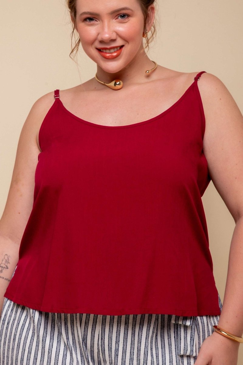 Regata de Viscose Chloe - Marsala - Uhnika